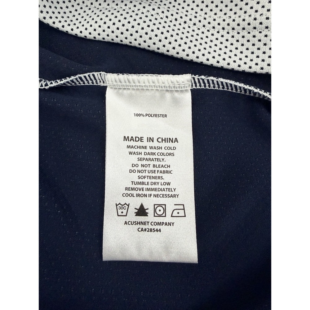 FootJoy ThermoSeries Golf Mid-Layer Pullover Men S Polka Dot Quarter Zip 1515671 - Picture 6 of 9